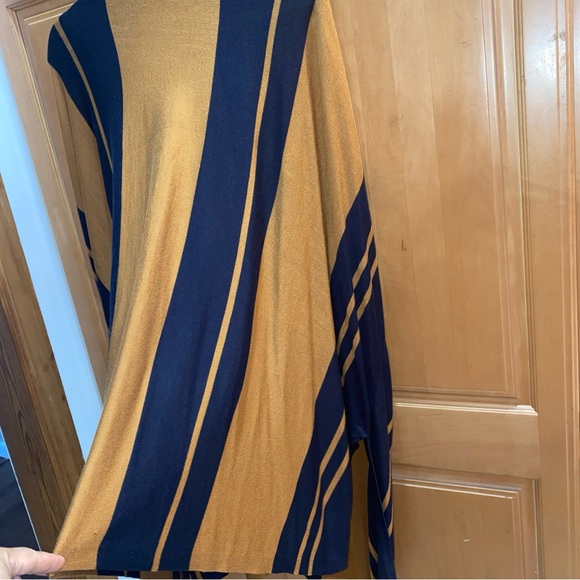 H&M open Women’s cardigan Bronze and Navy - Picture 5 of 8